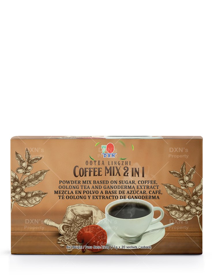 DXN Ootea Lingzhi Coffee Mix 2 in 1